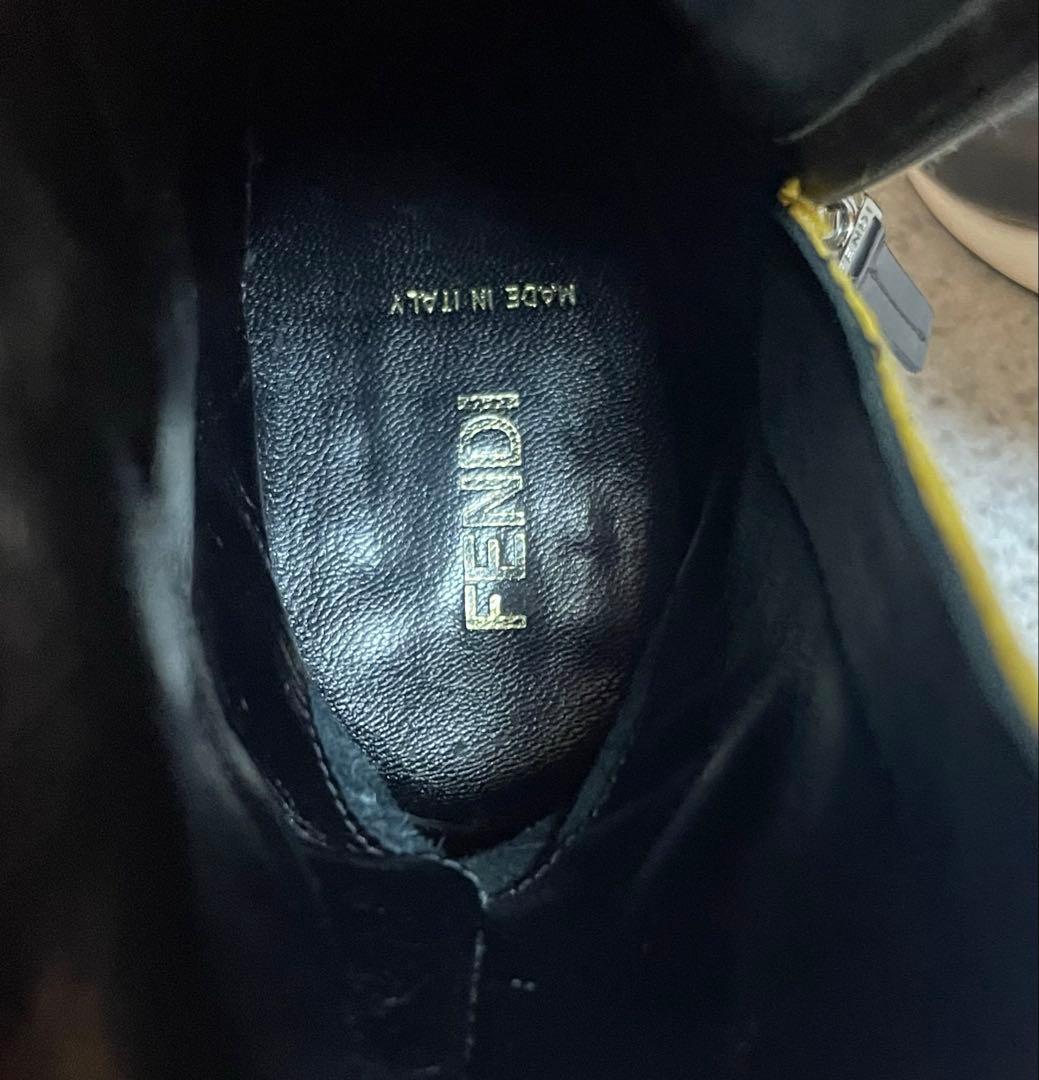 FENDI フェンディ　ブーツ　希少　ヒール