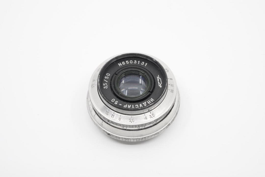 分解清掃済み Industar-50 50mm f3.5 M39 M42