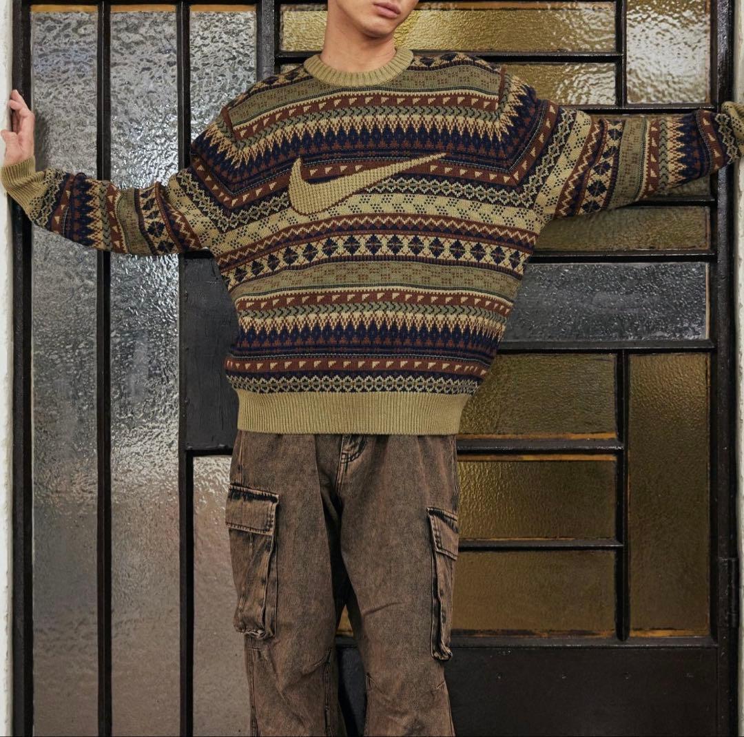 ★残り１点★【NIKE】ナイキ NL フェア アイル クルー セーター XL