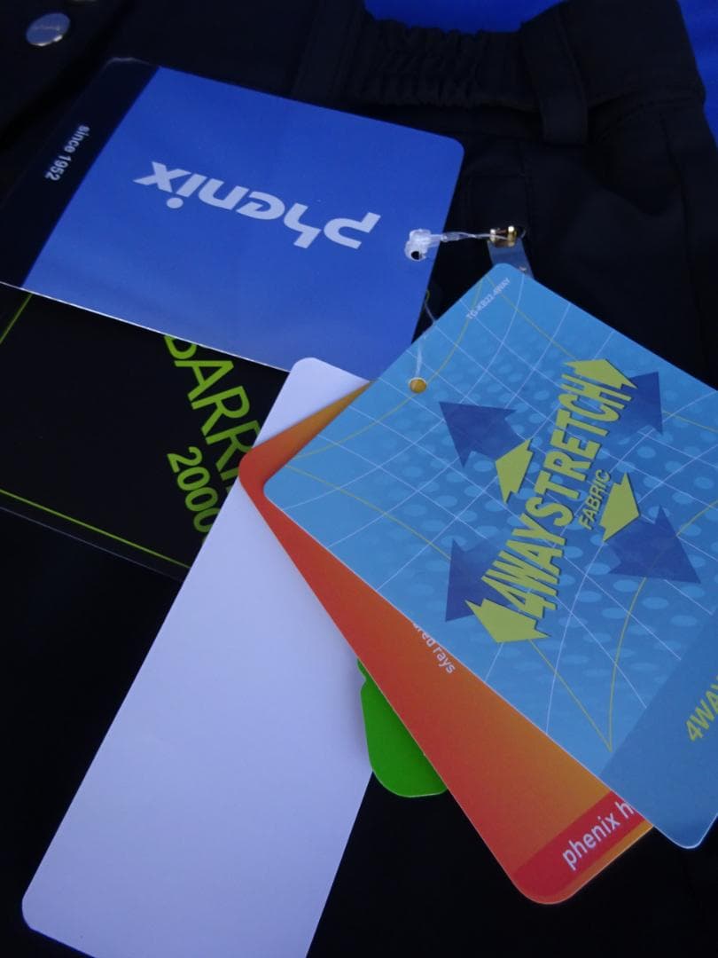 ★未使用★フェニックス レディースSサイズ スキーウェア パンツ ブラック黒