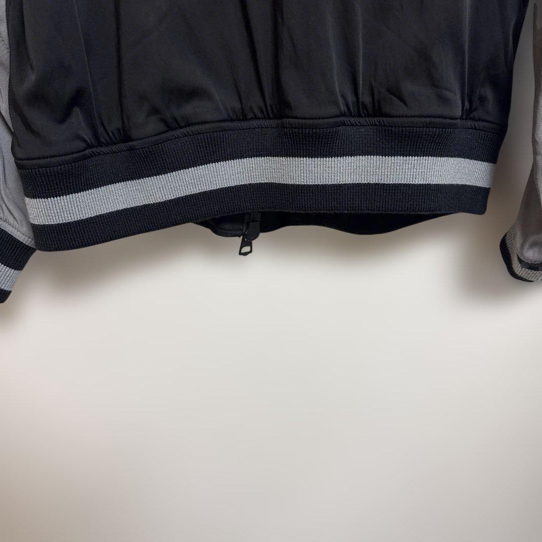 人気ブランド　VIRGO スカジャン 黒/グレー 刺繍入り