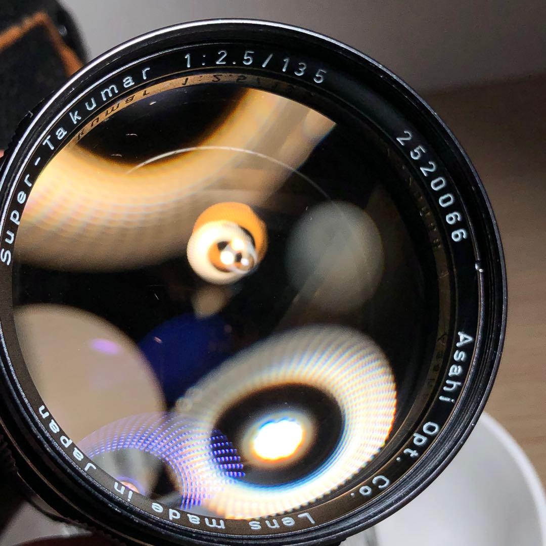 純正付属品付き　PENTAX supertakumar 135mm f2.5