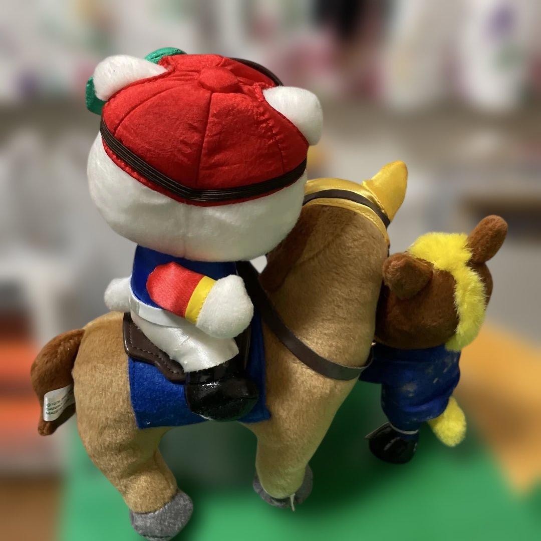 ま*る様 JRA 50th ANNIVERSARY ハローキティ ぬいぐるみ