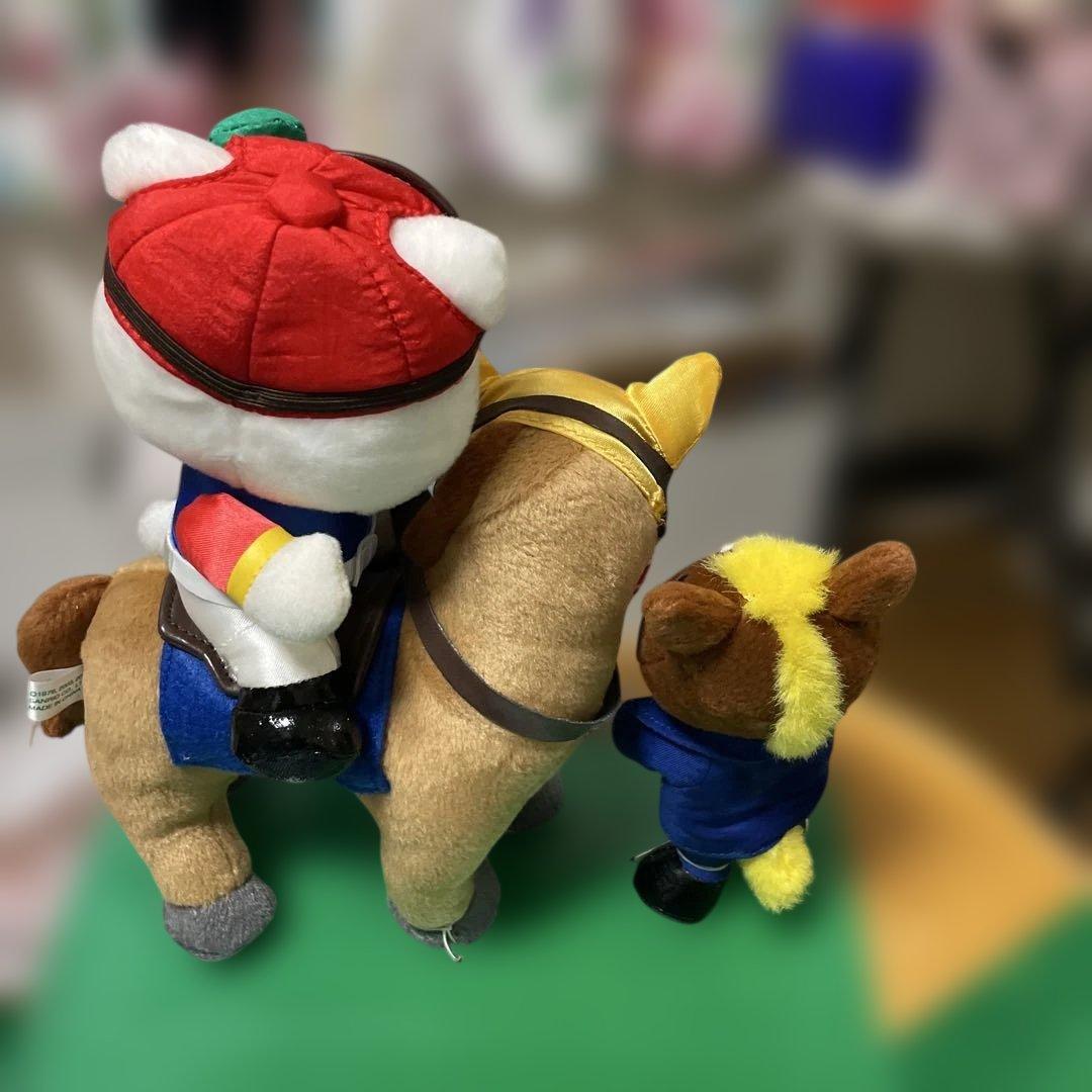 ま*る様 JRA 50th ANNIVERSARY ハローキティ ぬいぐるみ