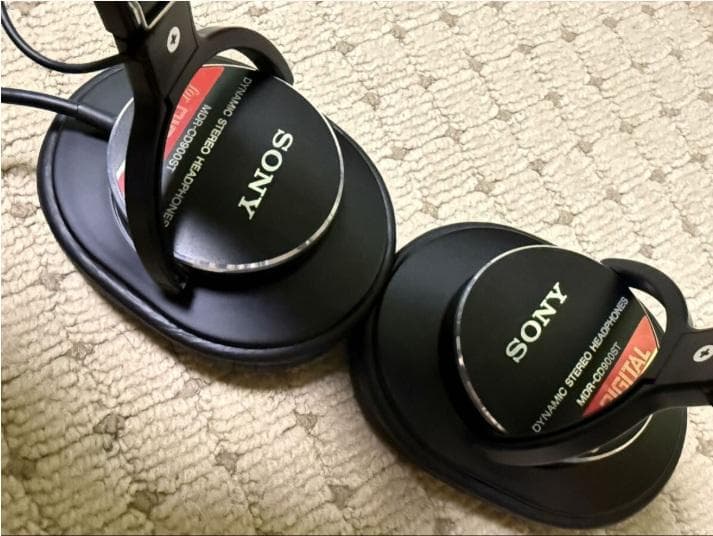 MDR-CD900ST 改 折りたたみ式ヘッドホン SONY スタジオモニター
