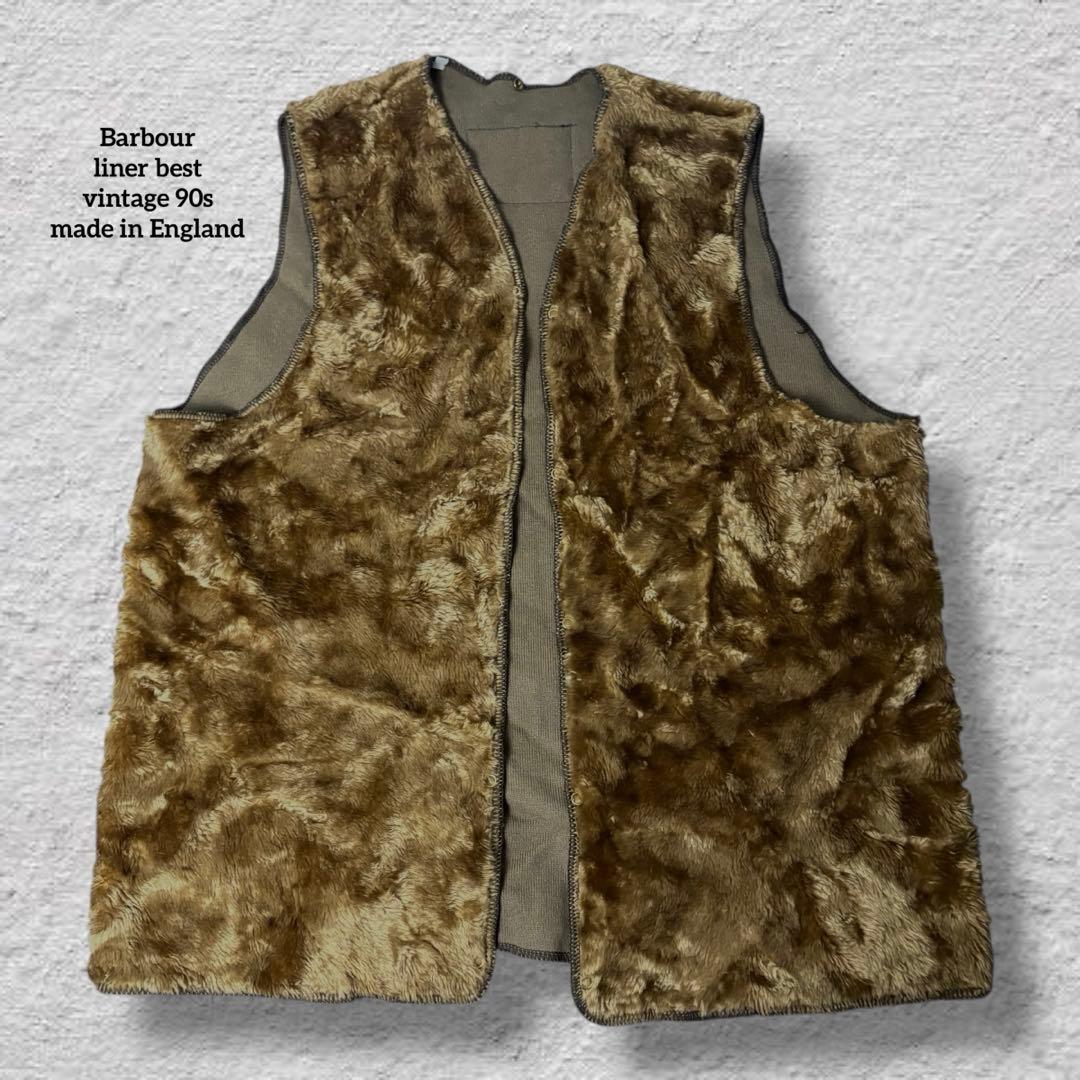 kawachan Barbour90sパイルライナー旧3クラウン42