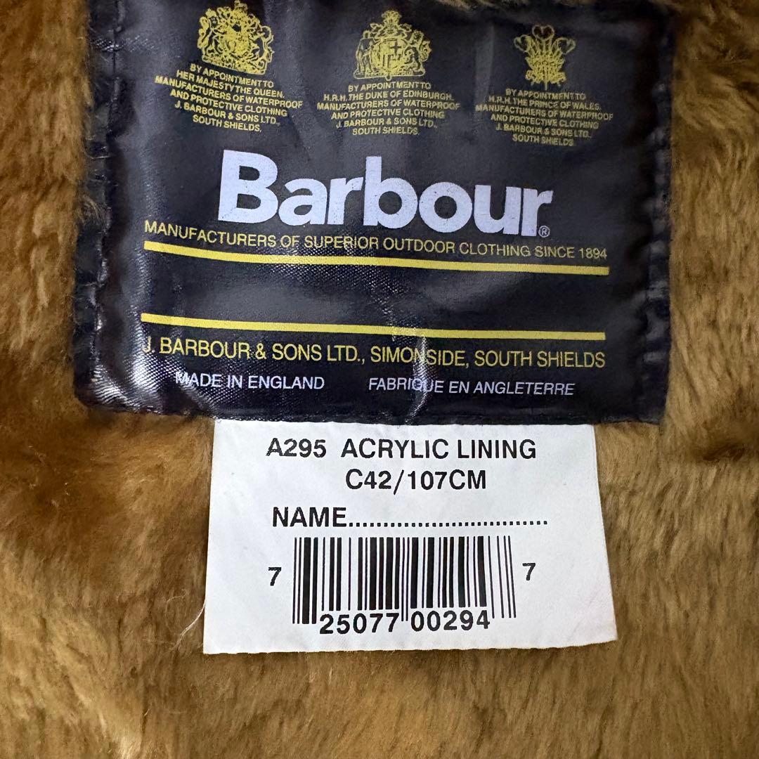 kawachan Barbour90sパイルライナー旧3クラウン42