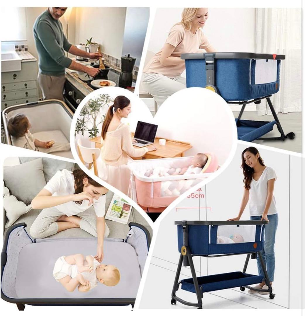 【美品】ベビーベッド　HZDMJ