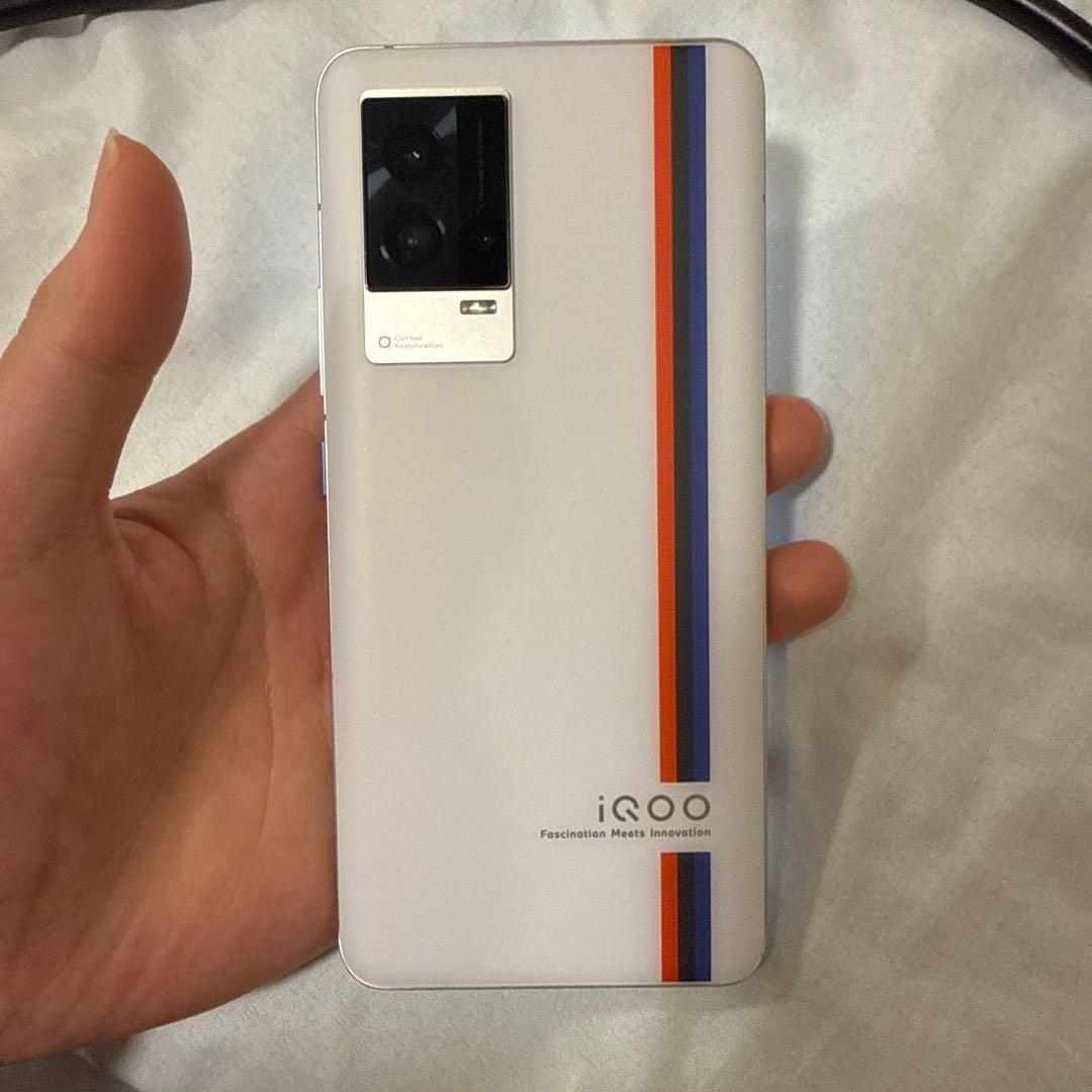 iQOO 8 スマートフォン 256GB ホワイト