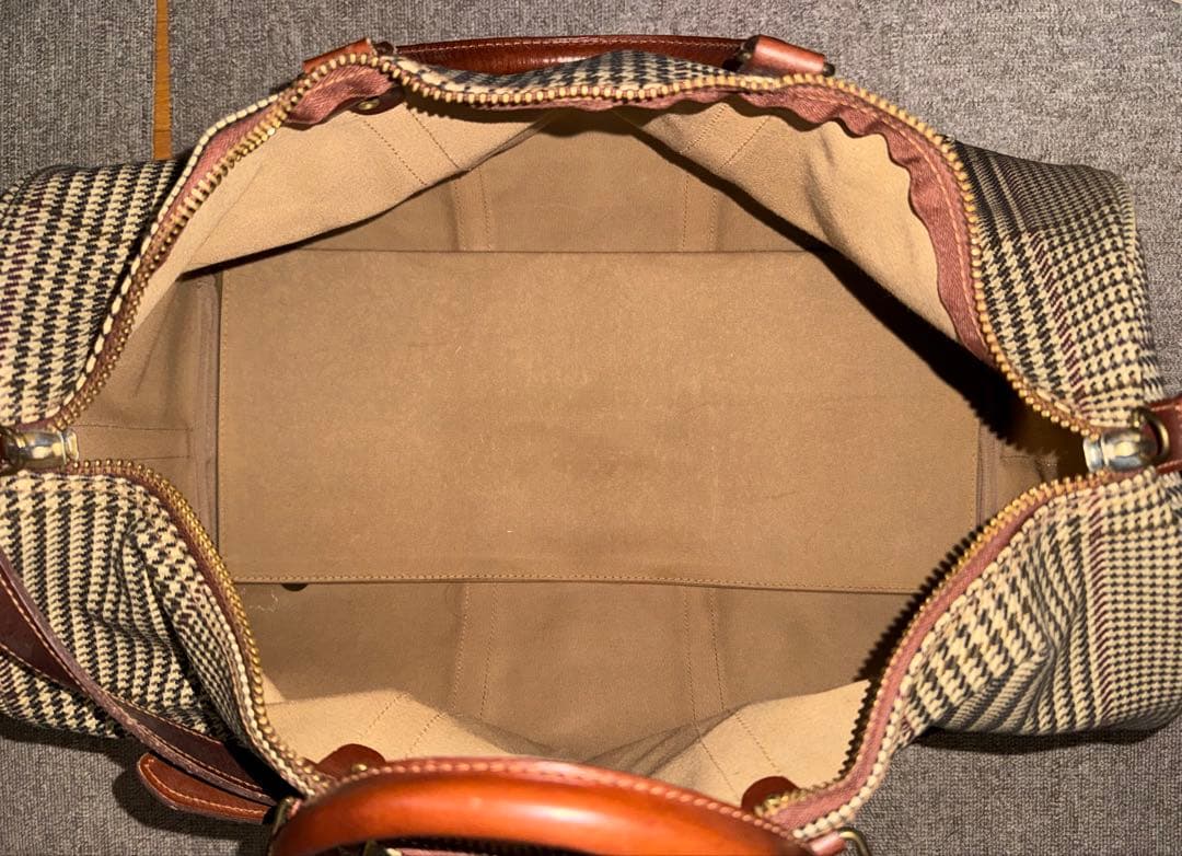 ゆ*う様 POLO ラルフローレン　チェック柄ボストンバッグ