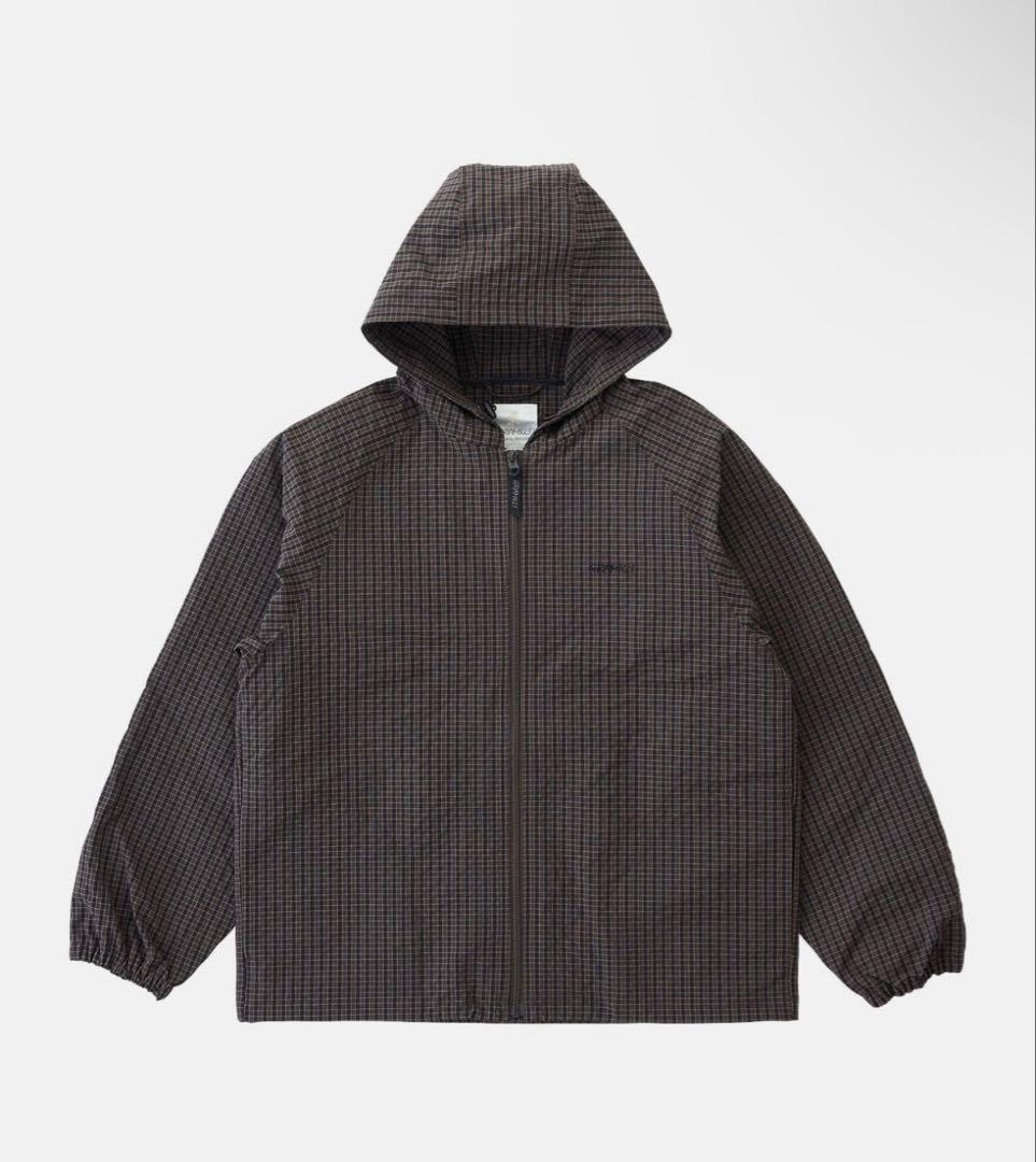 ノースサイドプラッドフーディジャケット 品番： G5FM-J009