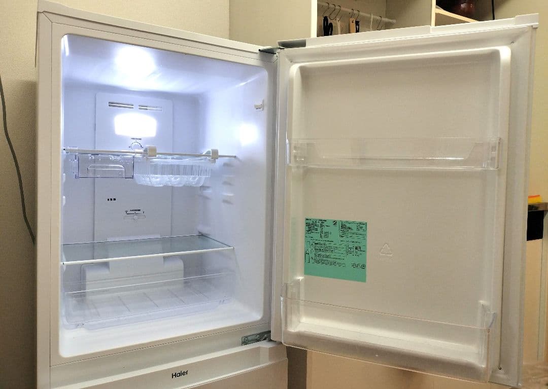 【送料込み】Haier 2ドア冷蔵庫 140L 2021年製