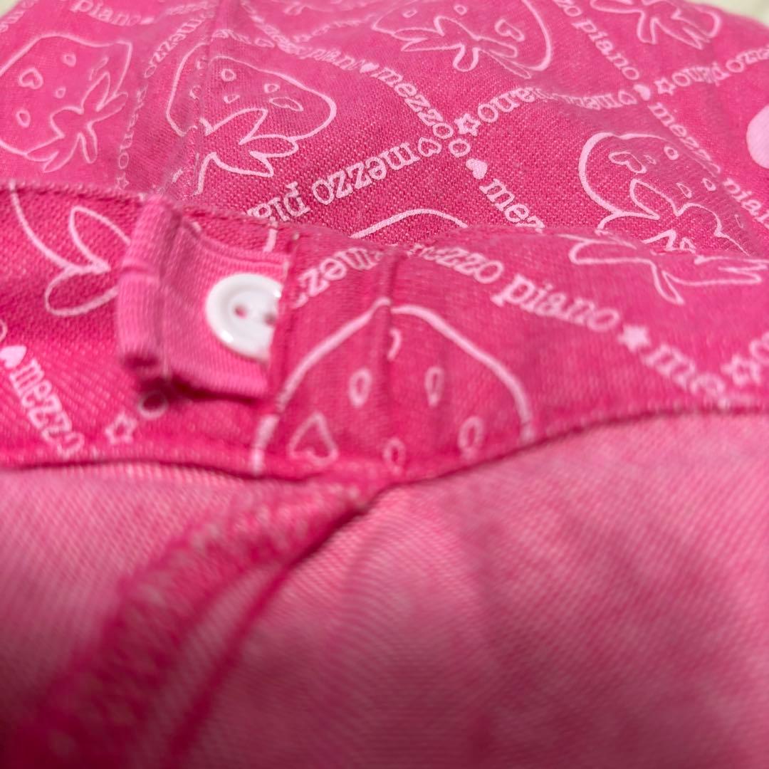 メゾピアノ スカート 160 苺のスカート　平成レトロ