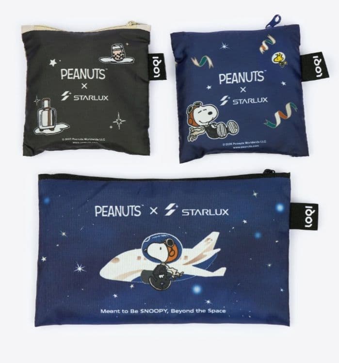 新品　スヌーピー　スターラックス航空　エコバッグ　LOQI　機内販売