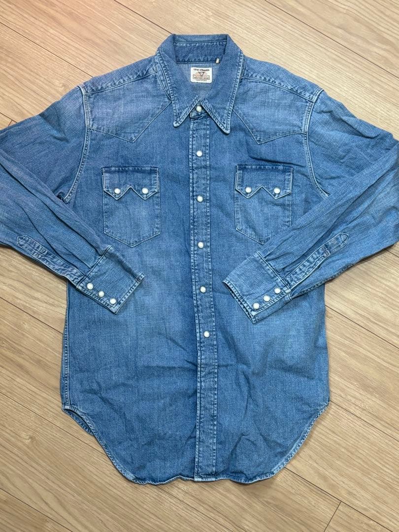LEVI'S VINTAGE CLOTHING ショートホーンシャツ　Mサイズ