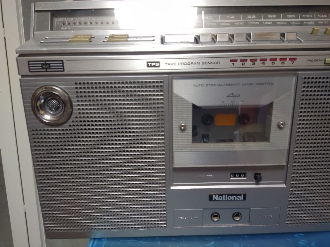 希少！バブル期ラジカセ　ナショナルRX-5300　メンテナンス済み飛び越し選曲7