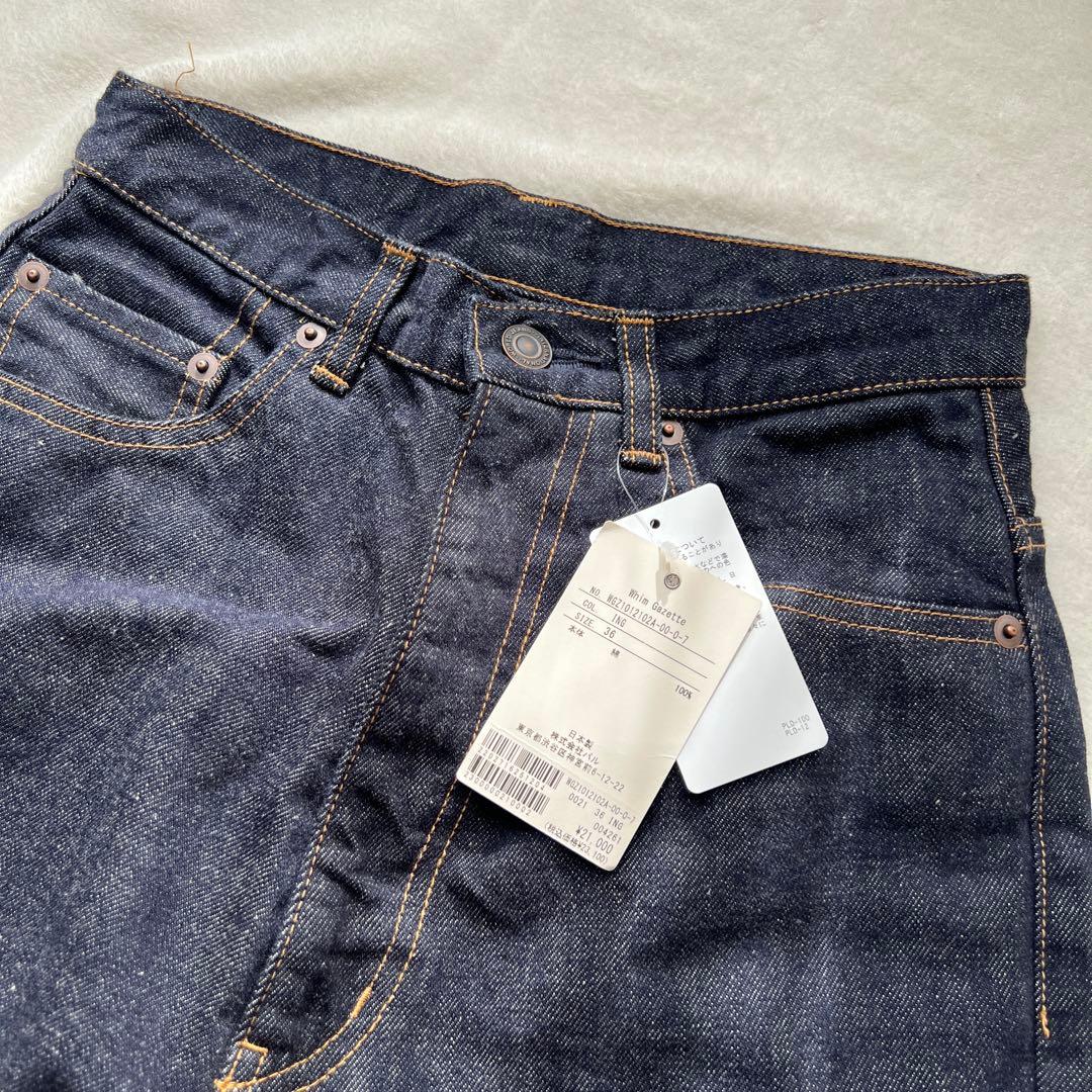 K.K.様 【ウィム ガゼット】DENIM5ポケットストレートパンツ 36