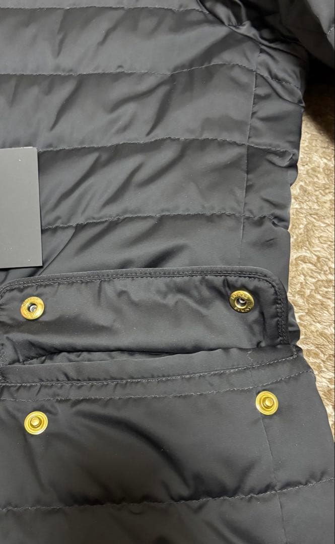 TATRAS スピノサ SUPINOSA ノーカラーダウン ブラック サイズ4