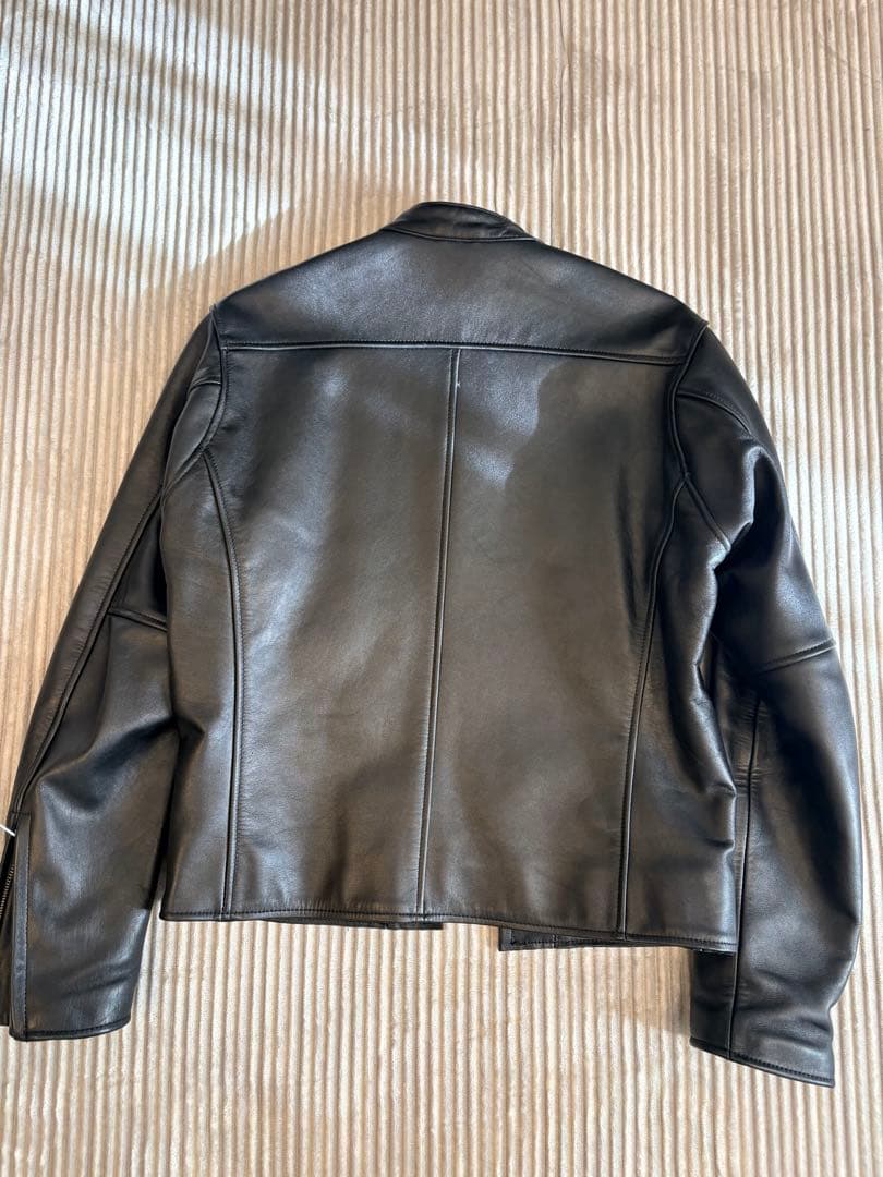 KADOYA シングルライダースジャケット ブラック