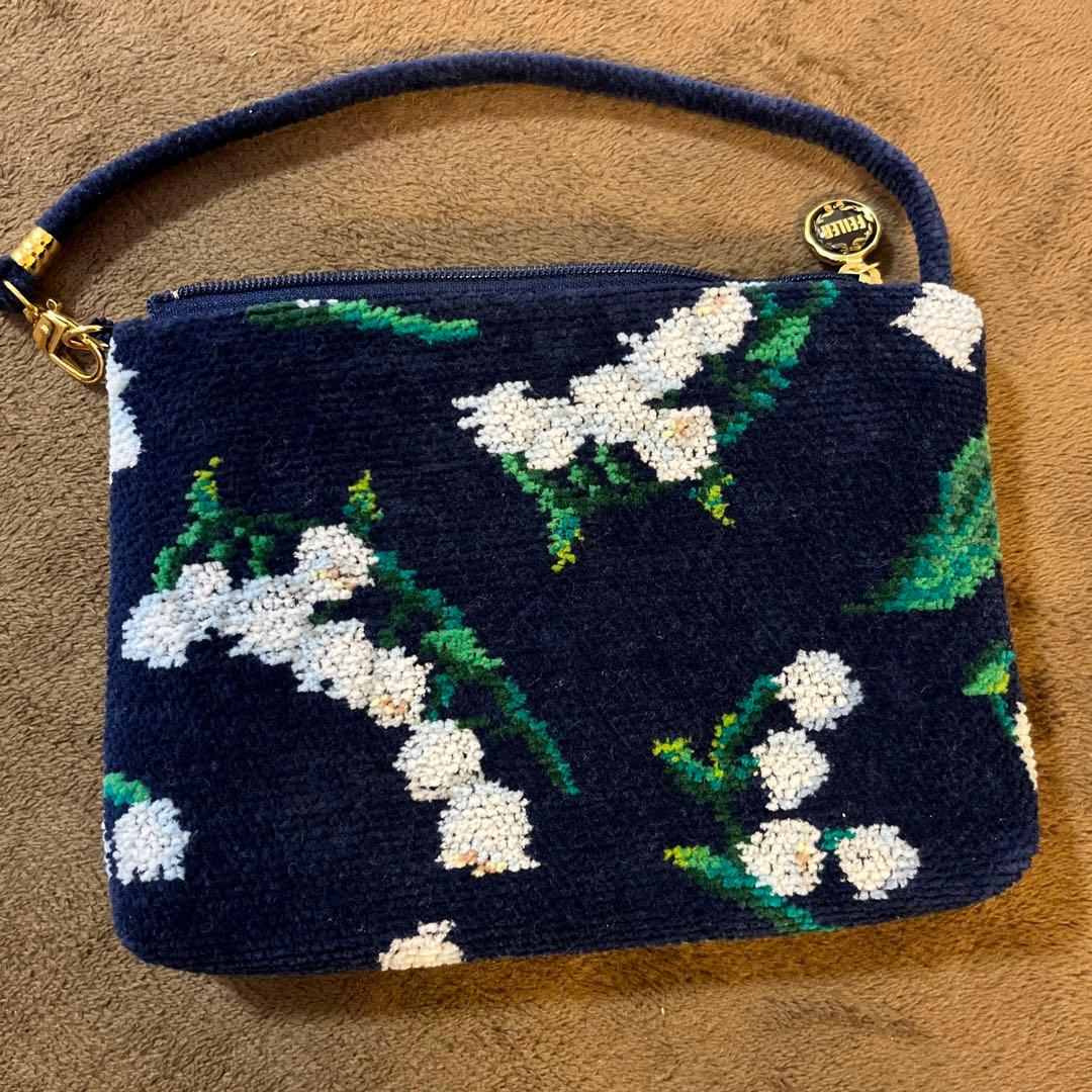 フェイラー　FEALIER すずらん　ポーチとエコバッグ