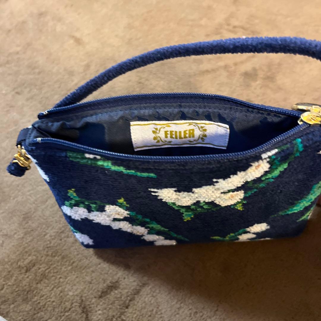 フェイラー　FEALIER すずらん　ポーチとエコバッグ