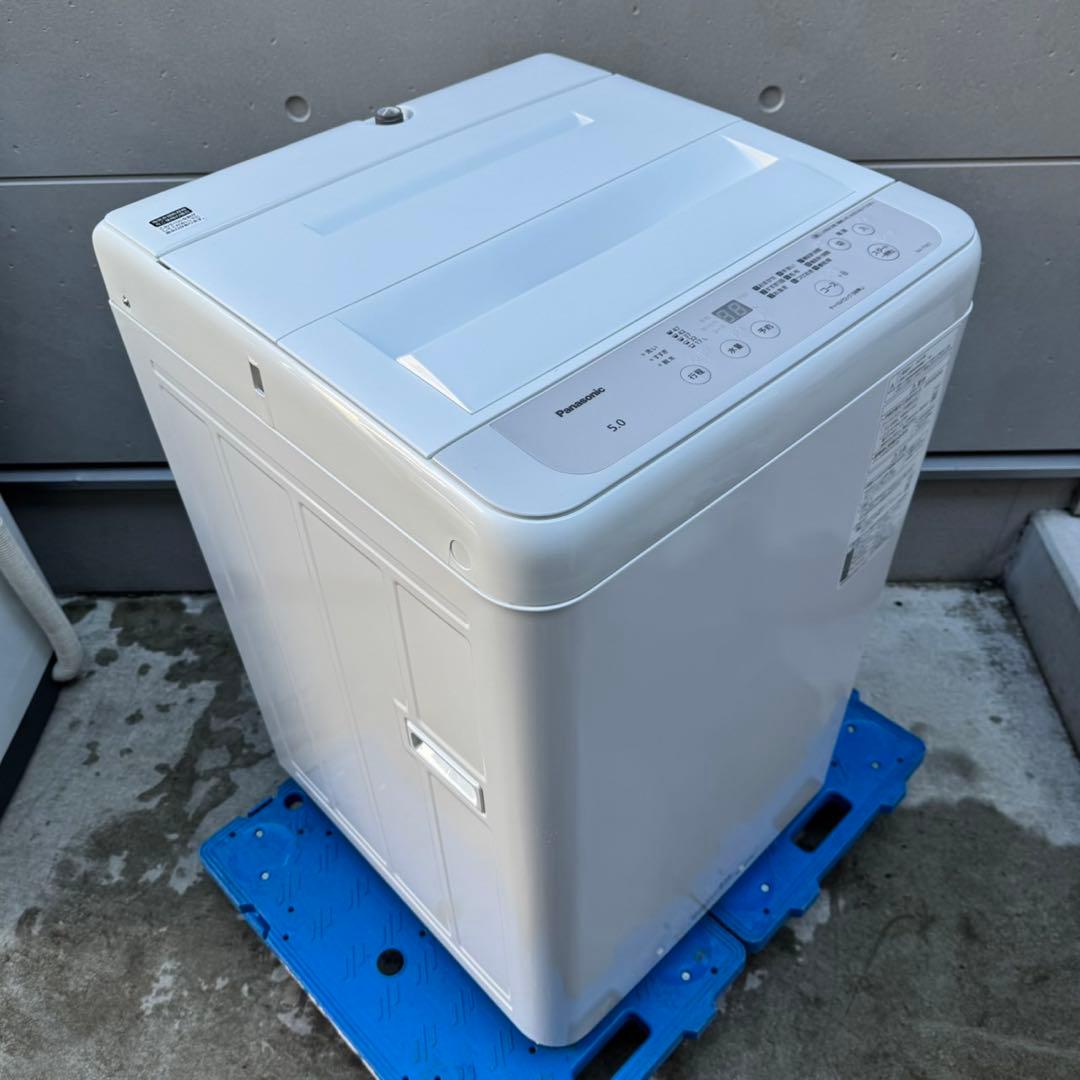 228⭐️2024年製★ほぼ新品★パナソニック　洗濯機　5KG 一人暮らし