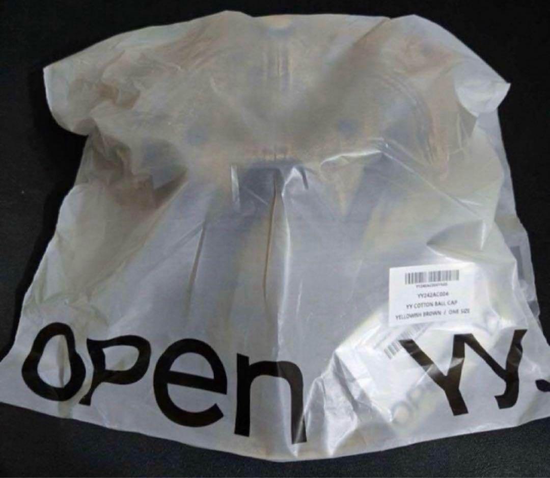 open yy オープンワイワイ YELLOWISH BROWN キャップ 帽子