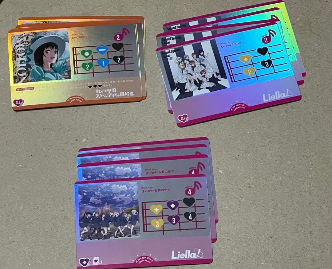 ラブライブカードゲーム ライブカード SAPPHIRE MOON