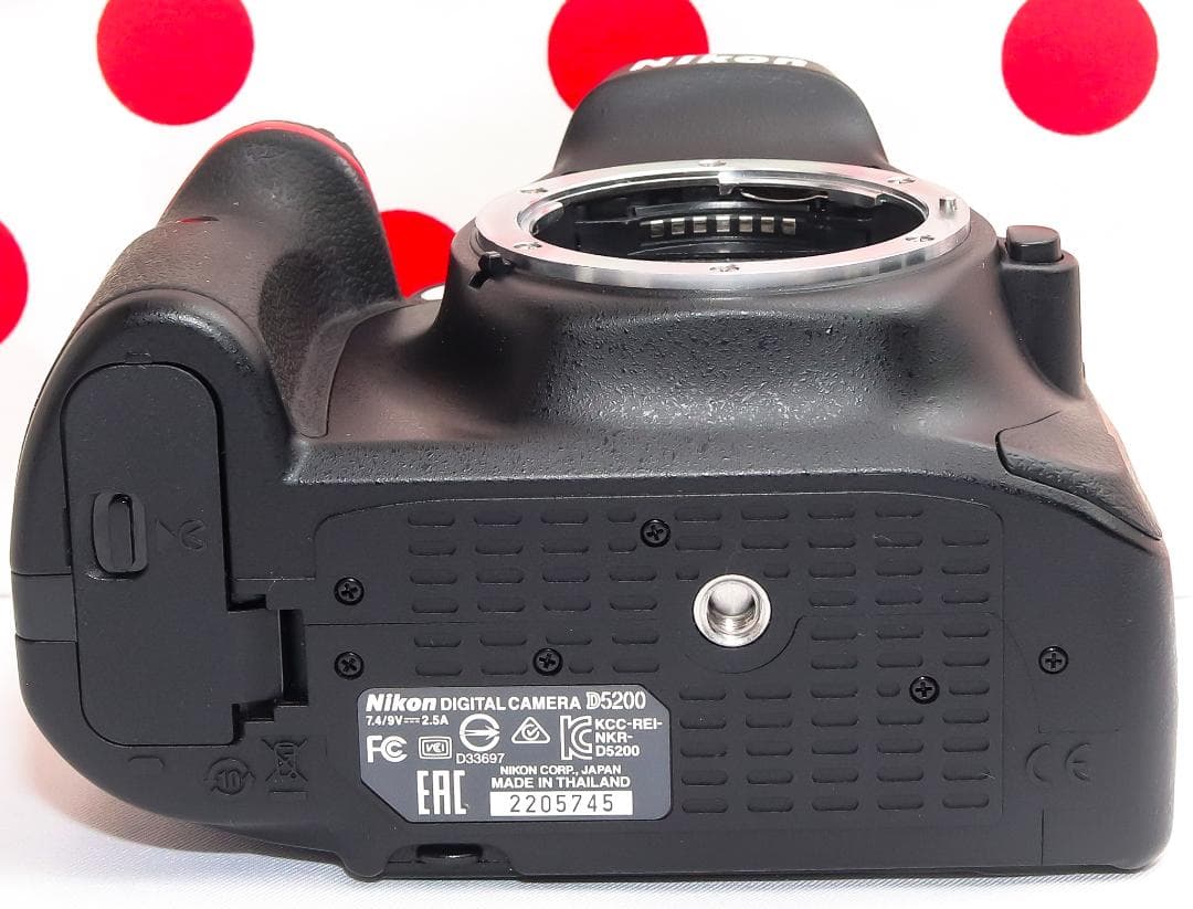 Nikon D5200❤スマホに転送❤高画質一眼レフ❤動画撮影OK❤初心者の方へ