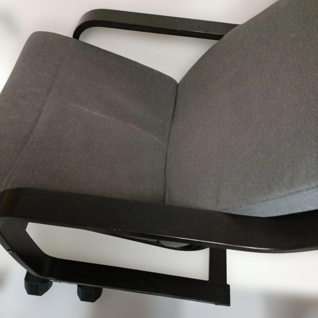 【kayo】イケア　グレー　パーソナルチェア　ポエング