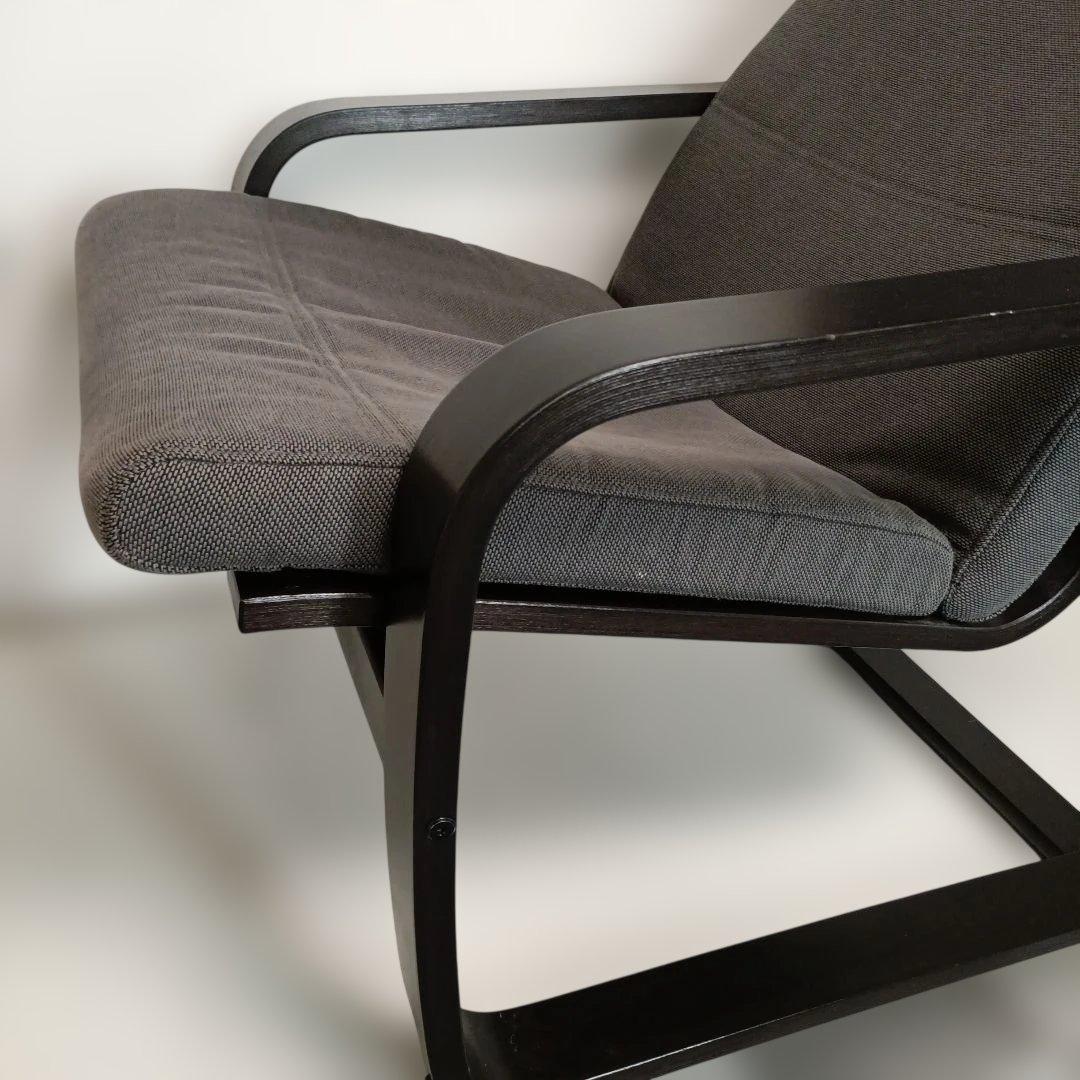 【kayo】イケア　グレー　パーソナルチェア　ポエング