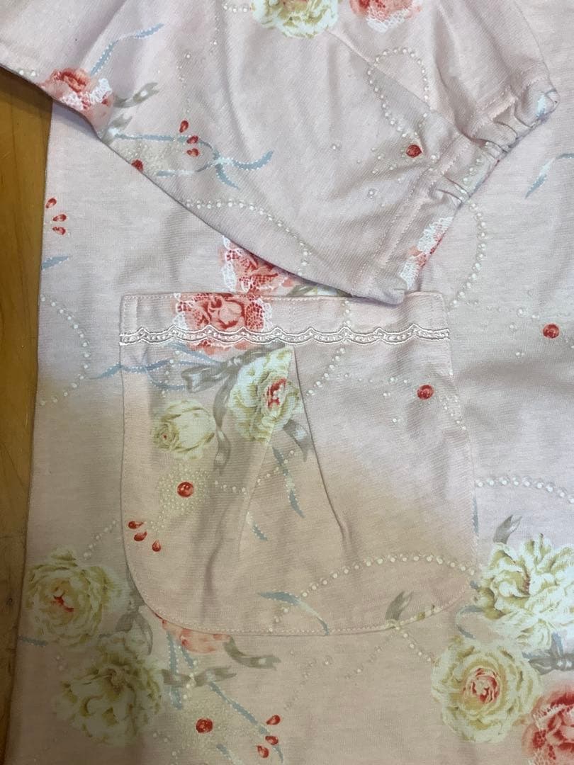 未使用 パジャマ Tunic coco 鴨居羊子 チュニック TUNIC ピンク