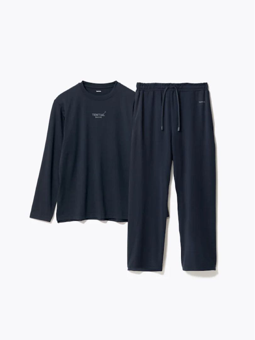 新品未使用 BAKUNE Mesh バクネ メッシュ 上下セット Lサイズ 紺