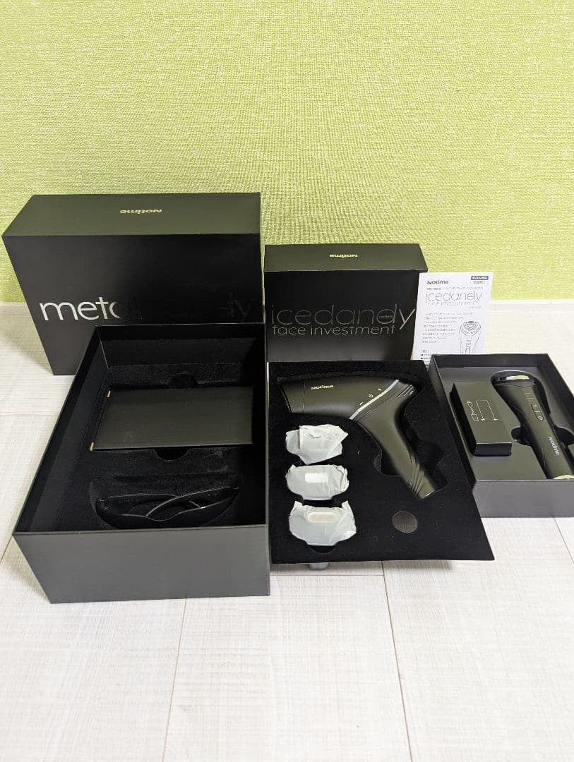 Nodtime icedanely 脱毛器。美顔器は新品です✨