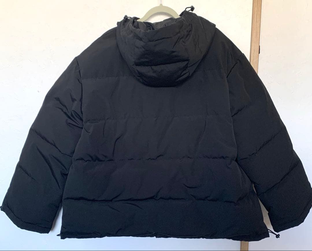 DANTON/ダントンT/C SHORT ダウンコートブラックジャケットS