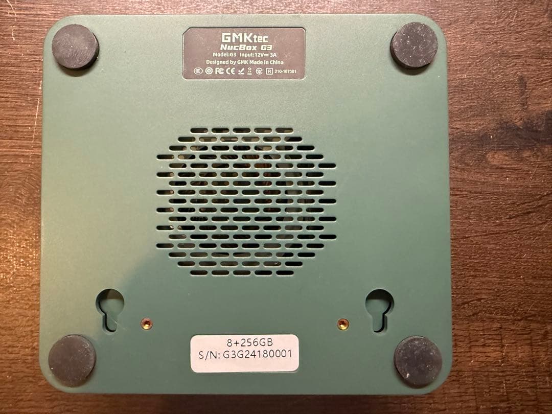 ミニPC GMKtec Nucbox G3 Plus N150 8GB+256GB