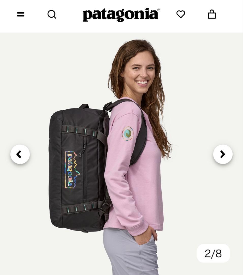 パタゴニア　ブラックホールダッフル　40Ｌ