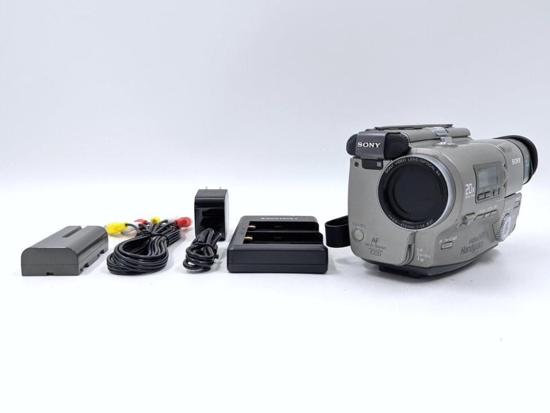 8mmテープのダビングに！ SONY ビデオカメラ CCD-TR2