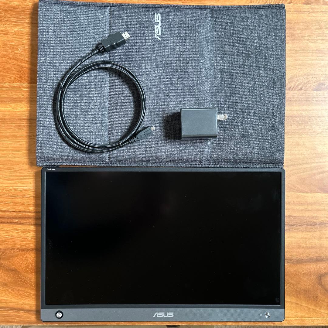 ASUS ZenScreen ポータブルモニター MB16AH 写真の物のみ