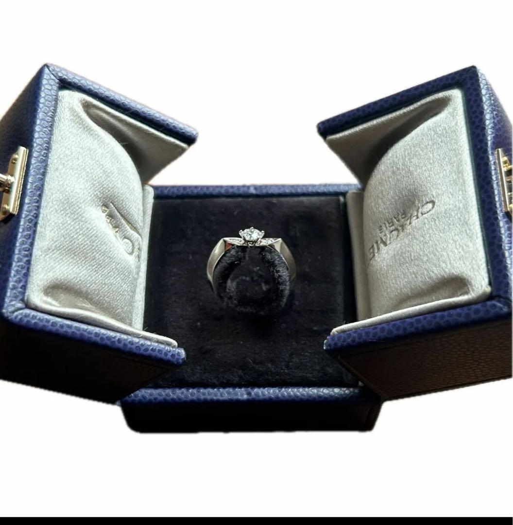 【未使用品】ショーメ セレナード 0.32ct D VVS2 Ex箱保証書完備