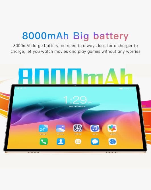 Android タブレット 8GB RAM 128GB ROM