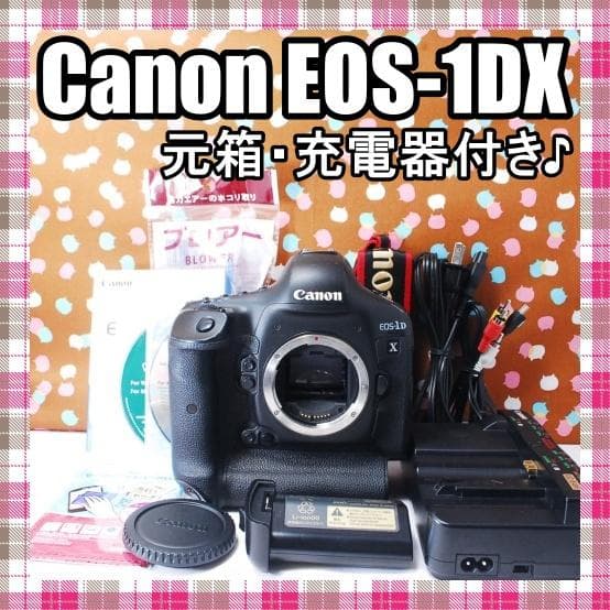 ✨付属品充実✨元箱付き✨Canon EOS-1DX ボディ