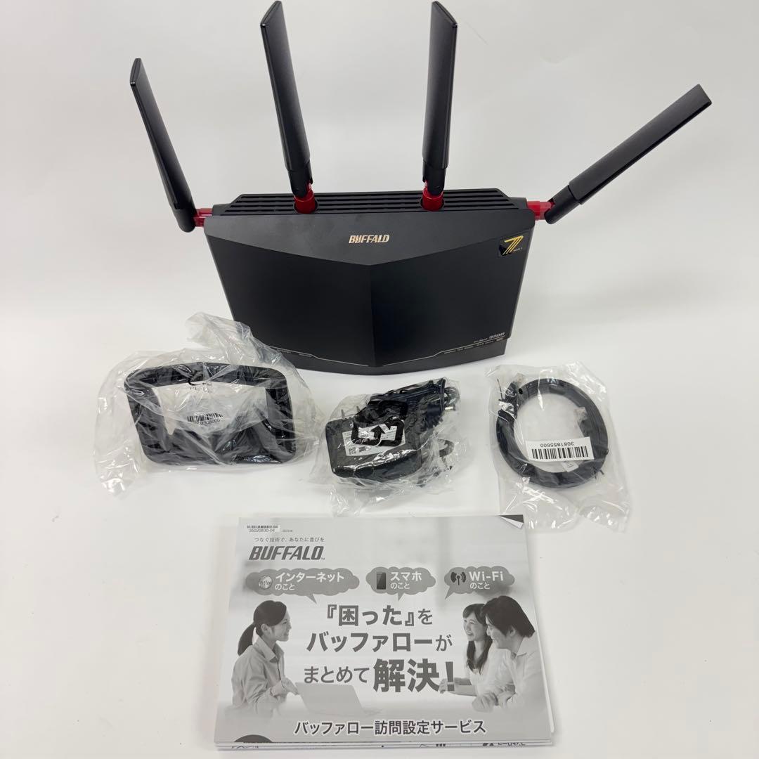 【即日発送可能‼️】BUFFALO 10Gbps対応 Wi-Fi 7 ルーター‼️