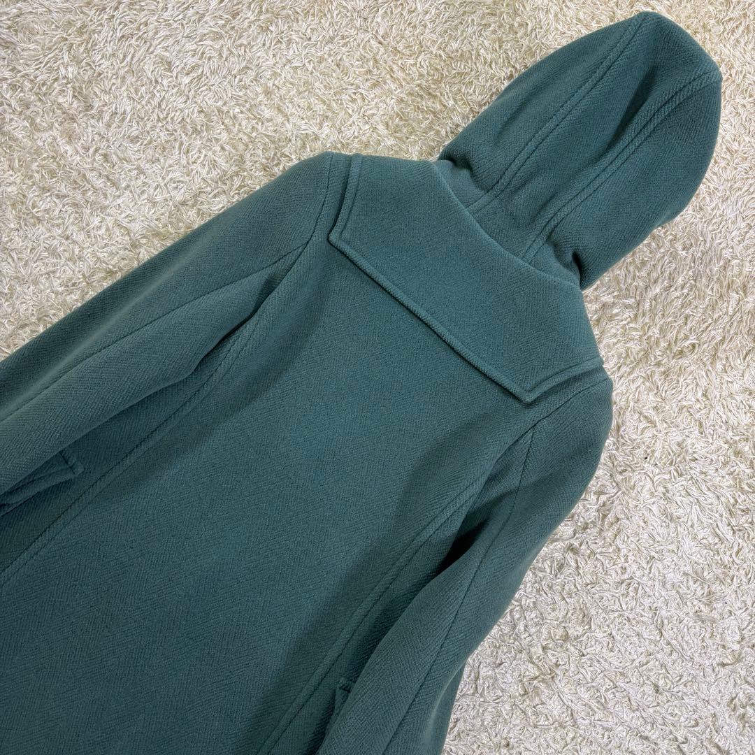 希少カラー　バーバリーロンドン　イギリス製　ウール　トグル　ダッフルコート