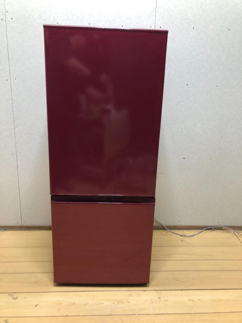 アクア 冷蔵庫 AQR-18H(W) 2019年式 レッド 250528-