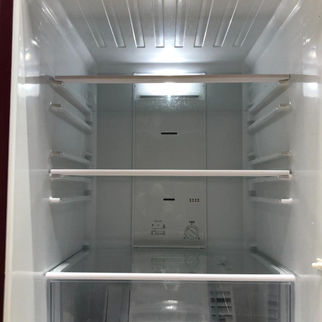 アクア 冷蔵庫 AQR-18H(W) 2019年式 レッド 250528-