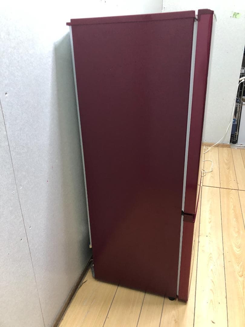 アクア 冷蔵庫 AQR-18H(W) 2019年式 レッド 250528-