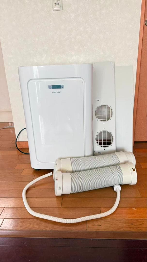 トヨトミ スポット冷暖エアコン TAD-22JW 19年 直接引取限定