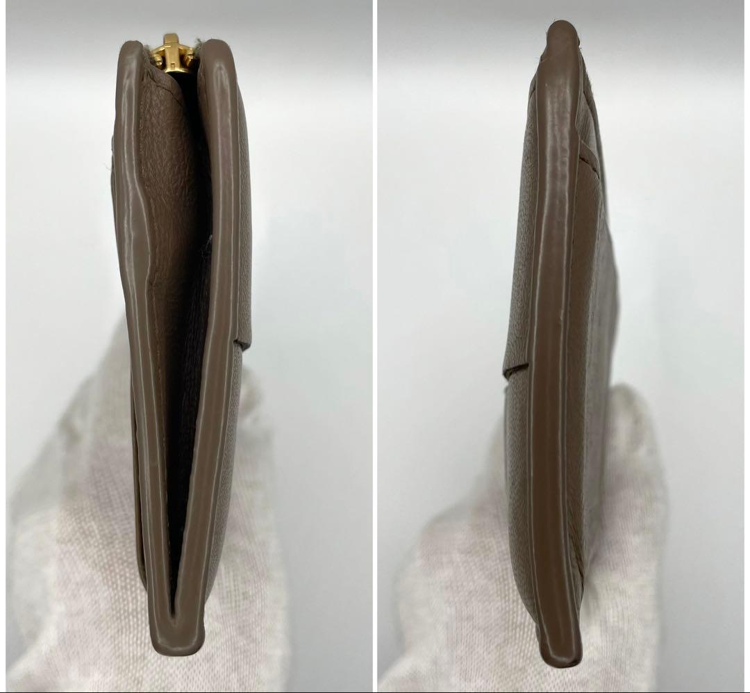 良品◇現行 ボッテガヴェネタ ケース キーリング付 ブラウン カードケース