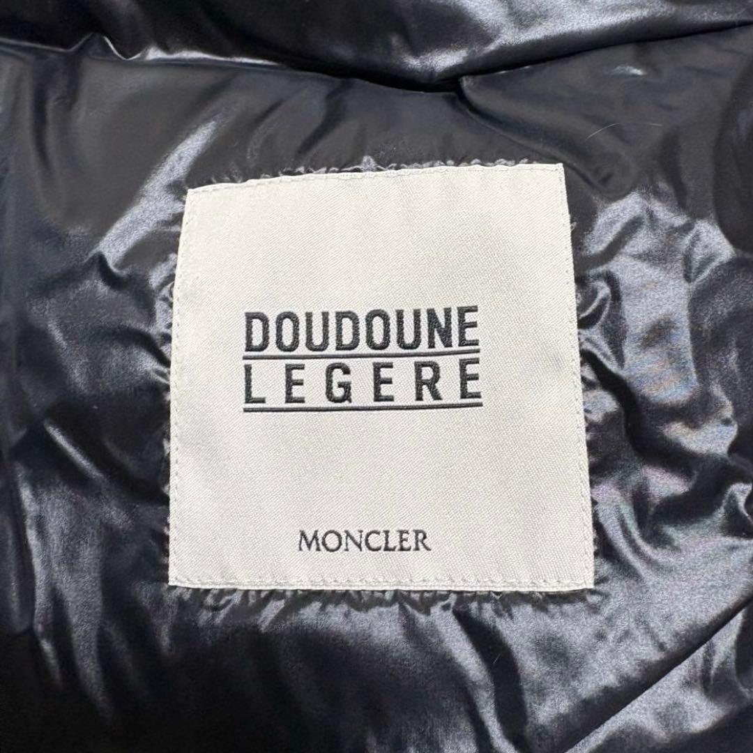 【新品同様】モンクレールSUYEN 超軽量ダウンコート ブラック サイズ1